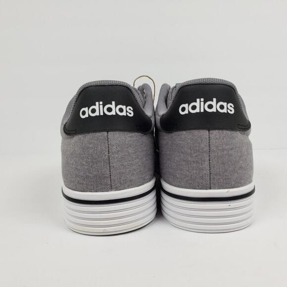 Adidas Daily 4.0 Mens Size 8 Womens Sz 9 Grey Black Casual Low Sneaker Shoes main image 10